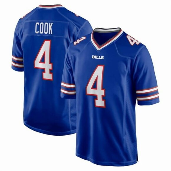 Men's Buffalo Bills James Cook Blue NFL Jersey - Picture 1 of 1